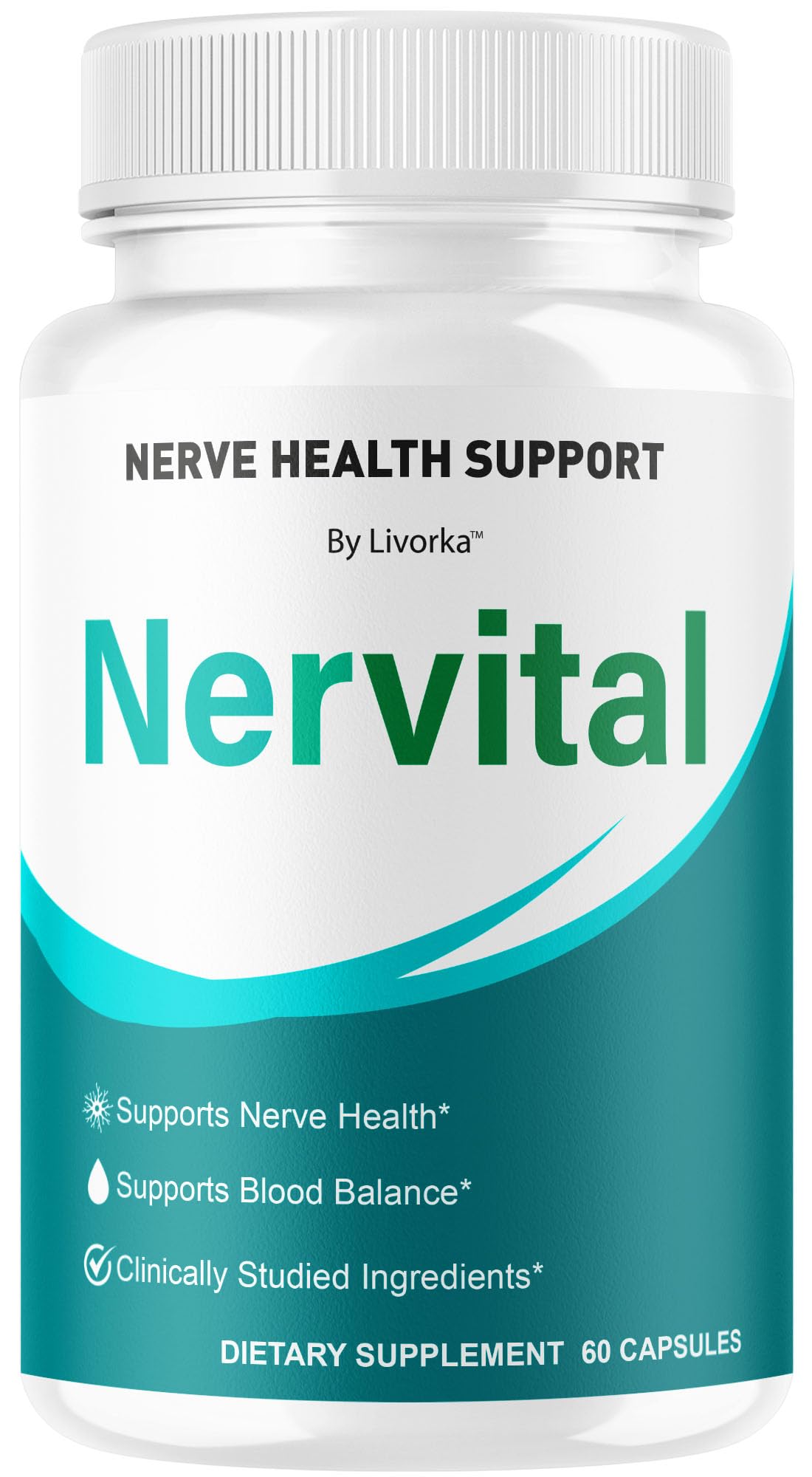 Nervital Capsules - Official Advanced Premium Formula Nerve Health Support, All Natural Nervital Supplement Vitamins for Overall Health & Wellness Reviews, 60 Capsules for 1 Month