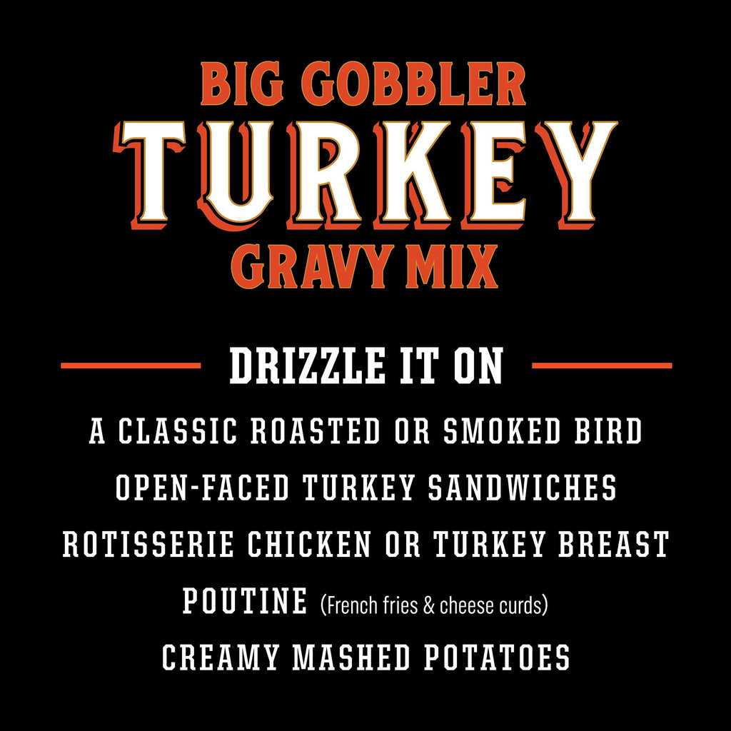 Fire & Smoke Society Big Gobbler Turkey Packets | Turkey Mix | 1. oz (12-Pack) Poultry