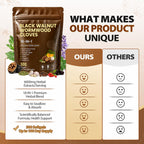 18-in-1 Wormwood Black Walnut Clove Herbal Cleanse Supplement |300 Softgels