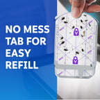 Zevo Flying Insect Trap Official Refill Cartridges - Fits Zevo Trap and MAX Indoor Fly Trap, Trap+Lock Technology Fly Trap Refill for Gnats, House Flies & Fruit Flies (6 Official Refill Cartridges)