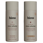 Hims Max Volume Shampoo & Conditioner Pack - Volumising Shampoo and Conditioner for Men - Citrus Spice - Men's Natural Shampoo & Conditioner - 2 x 6.4 fl oz Bottles