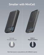 Anker 621 MagGo Power Bank, 5,000mAh Magnetic Portable Charger