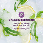 Lily of the Desert Aloe Vera Juice, Whole Leaf Filtered 2-Pack, Organic & Preservative Free – Natural Vitamins, Digestive Enzymes for Gut Health, Glowing Skin & Wellness, 16 Fl Oz Ea