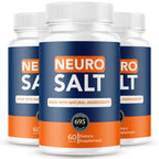 Original Neuro Salt Advanced Capsule, Advance Premium Formula, Natural Ingredients for Overall Health & Balanced Healthy Lifestyle | Official Neurosalt | 60 Capsules Each Bottle (Pack of 3)