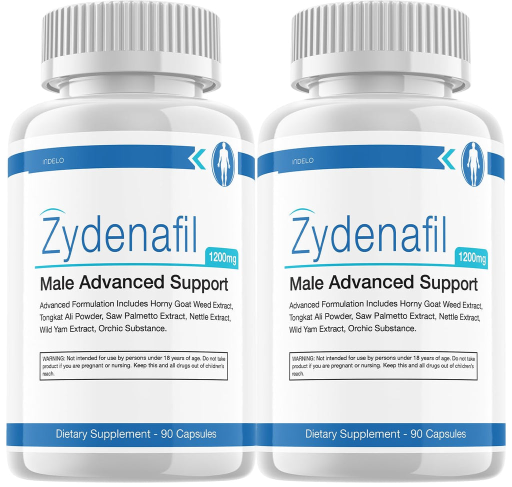 (2 Pack) Zydenafil for Men, Zydenafil Pills for Men Advanced Performance Supplements, Zydenafil Performance, Zydenafil Reviews Male (120 Capsules)