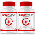 Sugar Reset Capsules, Official Sugar Reset Advanced Blood Formula Supplement Pills - Extra Strength, All Natural Healthy Circulation & Stable Levels, Advanced Sugar Reset Health Reviews (2 Pack)