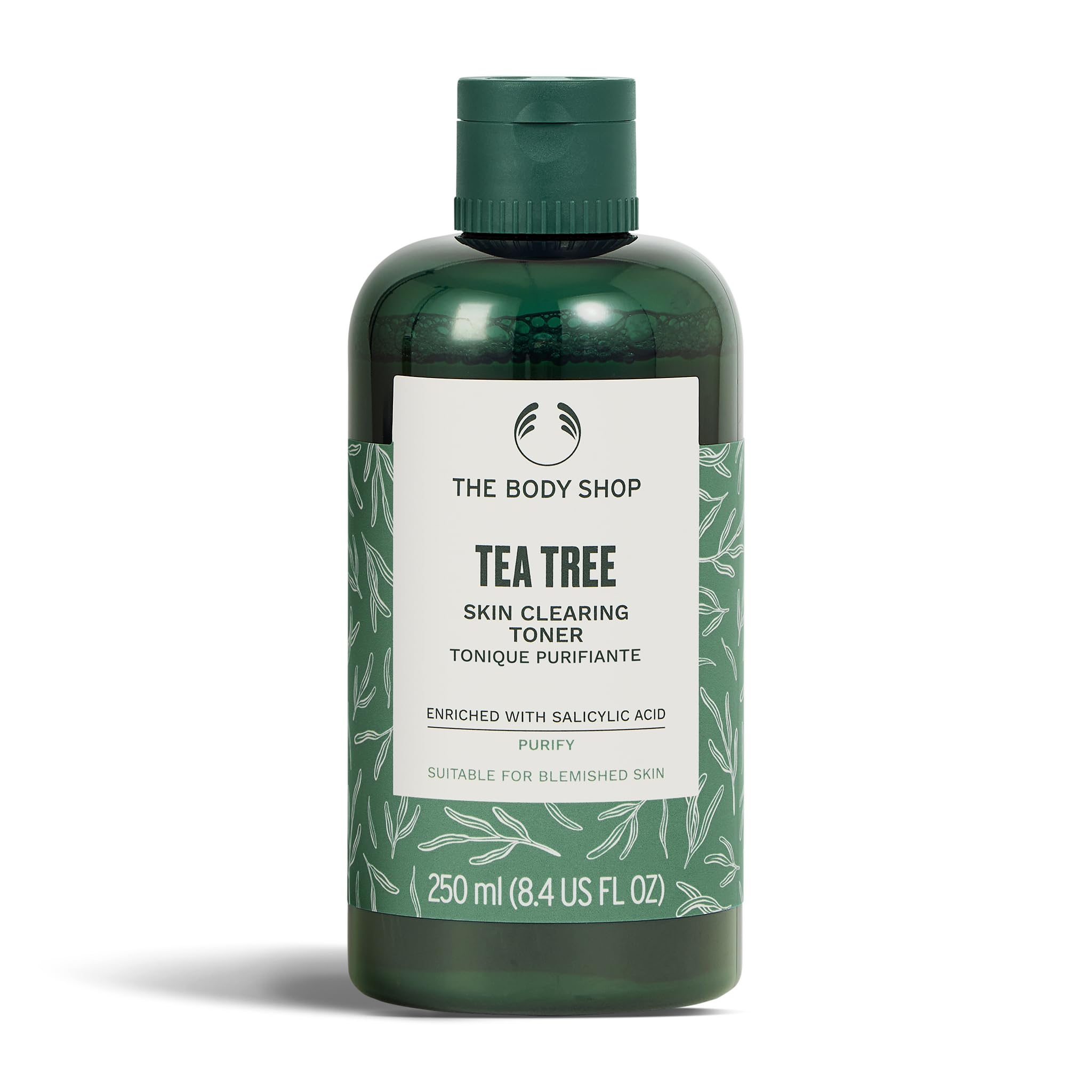 The Body Shop Tea Tree Skin Clearing Mattifying Toner – Purifying Vegan Facial Toner for Oily, Blemished Skin – 8.4 oz