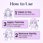 LumiDew Smile Line & Anti Wrinkle Patches - Face Tape for Wrinkles, Forehead & Lips | Japanese Face Tape Lifting & Anti Wrinkle Tape for Face | Forehead Wrinkle Patches Overnight