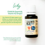 ChildLife Essentials Organic Vitamin K2 Drops 0.25 Fl Oz (Pack of 1)