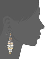 Robert Lee Morris Soho Prisma Two-Tone Sculptural Drop Earrings