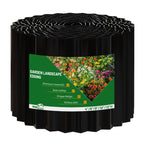 SnugNiture Corrugated Metal Garden Edging,6" x 40' Sturdy Lawn Edging Border,Landscape Edging Border for Lawn, Flower Bed,Garden and Yard