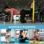 WIKDAY Resistance Bands for Working Out Exercise Loop Bands Workout Bands Set for Men Women Body Stretching, Training, Home Workout, Physical Therapy, Booty Legs, Set of 10 (Assorted)