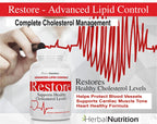Restore Heart Health & Cholesterol Support Supplement, 270 Capsules