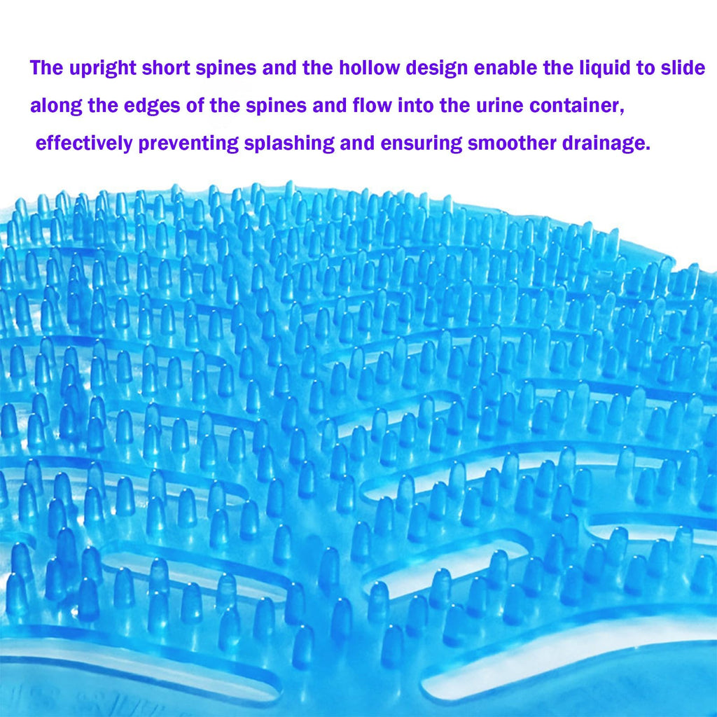 12-Pack Urinal Screen Deodorizer Mat, urinal cake 4 Fresh Scents, Anti-Splash Design for Commercial Bathrooms