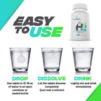 TrueShape Nutrition Essential H2 Fizzy Molecular Hydrogen Tablets for Water Nutritional Supplement (Unflavored, 60 Servings)