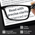 Gaoye 1.25 Professional Reading Glasses for All Day - Computer Readers with Blue Light Protection - Value Pack