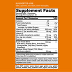 Goli Superfruits Beauty Gummies with Bamboo Silica - Vitamins A, C, E, Zinc - Collagen Support with Superfruit Blend - Vegan, Non-GMO, Gluten-Free - 60 Count (Pack of 3)