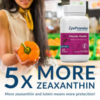 EyePromise Macular Health Eye Vitamin - 60 Softgels, 30-Day Supply - Zinc-Free Eye Health Support with Zeaxanthin, Lutein, Vitamin C, D & E and Omega 3 Fish Oil