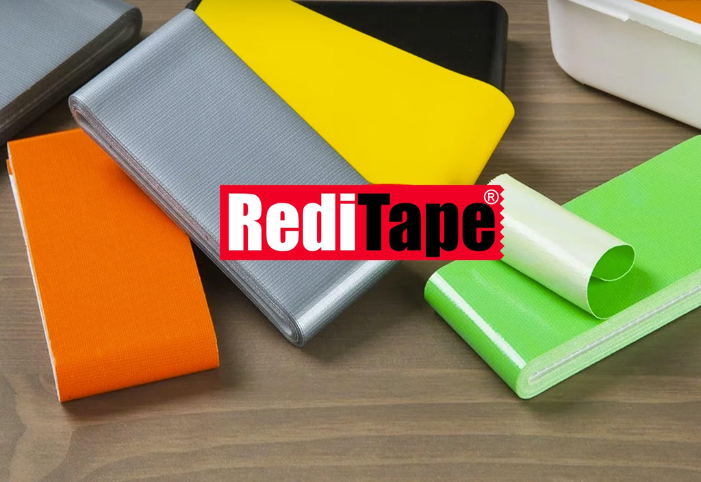 RediTape Travel Size Pocket Duct Tape 10-Pack | 1.88 inches x 5 Yards per Flat Pack (10-Pack, Silver)