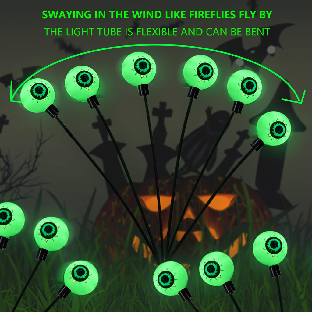 Dazzle Bright 4Pack Halloween Decorations Outdoor Solar Lights