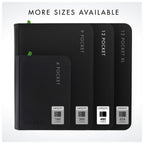 Vault X 12 Pocket Zip Trading Card Binder 480 Cards Exo-Tec (Black)