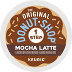 The Original Donut Shop Mocha One-Step Latte, K-Cup Pods, 20 Count