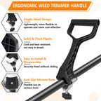 KJX Shovel Handle Replacement, Ergonomic Weed Trimmer Handle Extension