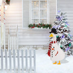 Christmas Goose Outfit Winter Snowman Goose Costume for Outdoor Decor
