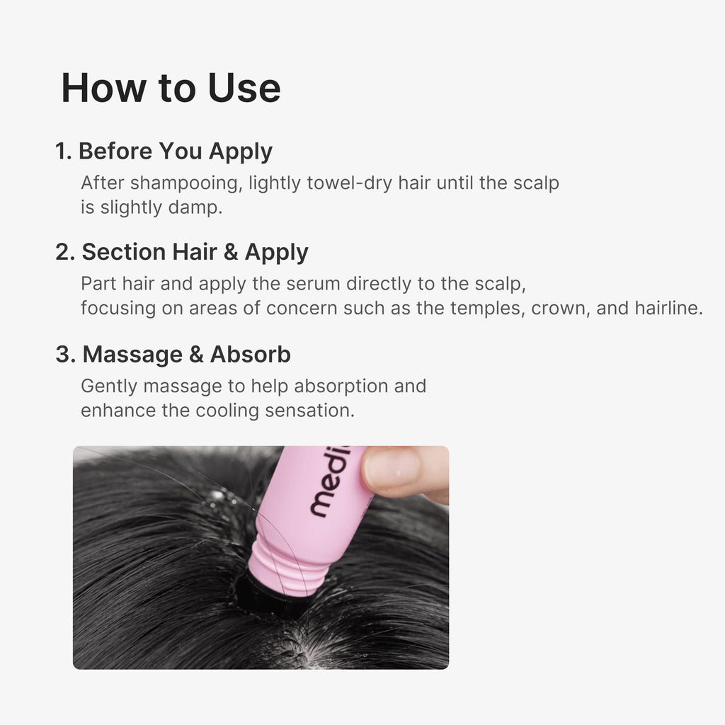medicube Scalp Serum with Rosemary PDRN for Thicker, Denser-Looking Hair