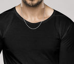 Miabella Italian 925 Sterling Silver 2mm 3mm Rope Chain Necklace Men Women