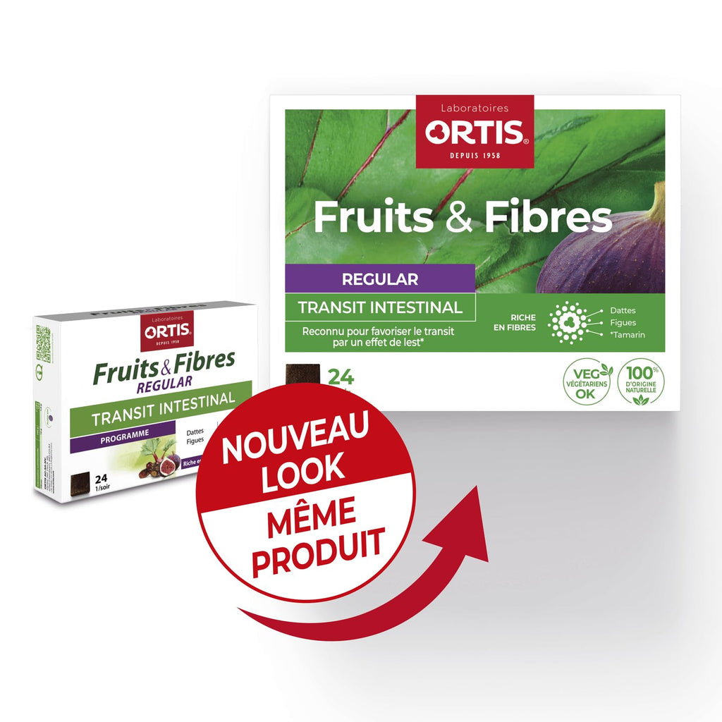 Ortis Fruits & Fibres Regular 24 Cubes