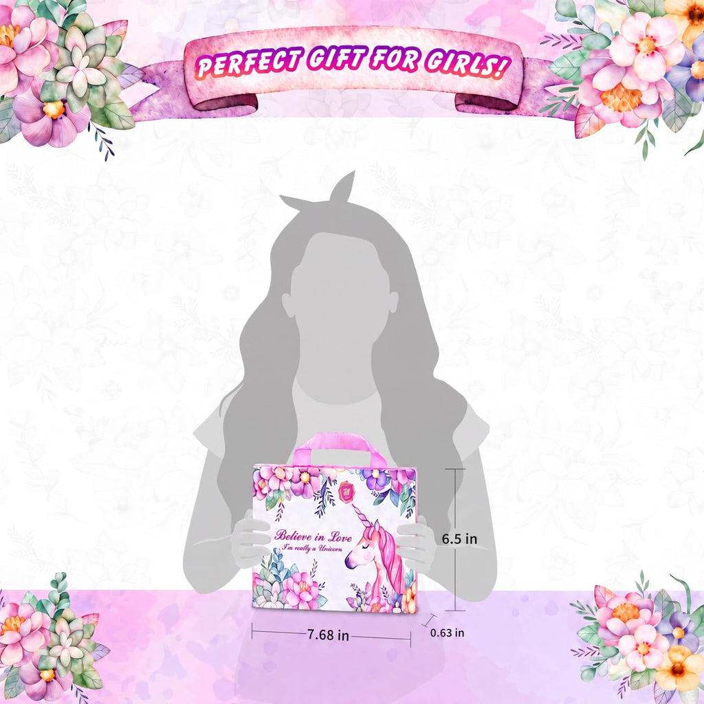 COO&KOO Charm Bracelet Making Kit, A Unicorn Girls Toy that Inspires Creativity and Imagination, Crafts for Girls Ages 8-12 with Jewelry Making Kit Perfect Gifts for 6 7 8 9 10 Girl Self-Expression!
