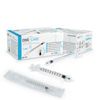 ONE-CARE Luer-Lock Syringe, 1 mL, 100 Count, Blister-Packed