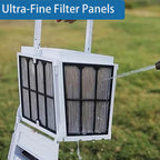 Replace Part#9991467-R4 Ultra-Fine Filter Panels Compatible with Dolphin Robotic Pool Cleaners,Pleated Cartridge Filter Replacement for Dolphin S200,Proteus DX4,Active 20,Active 30,S300i,M600