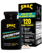 SNAC Aerobitine - Pre-Workout Supplement for Max Endurance, 120 Veggie Caps