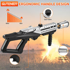 Gutenguy Powerful Propane Grill Torch Gun, Sous Vide Torch With Adjustable Flame, Flamethrower Gun Charcoal Lighter for BBQ, Campfire, Searing Steak, Cooking (Tank Not Included)