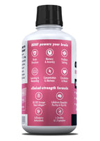 HEALTH DIRECT - AminoMind - Nootropic Collagen Supplement for Brain Health and BDNF - Pro-Hyp & Hyp-Gly Dipeptides, Coffeeberry Antioxidants - BlackBerry - 14 Fl Oz (28 Servings)