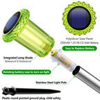 DenicMic Solar Halloween Lights Outdoor Waterproof 10 Pack Halloween Decor