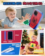 Byserten Kids Phone 3.5'' Touchscreen with Dual Camera & Learning Games