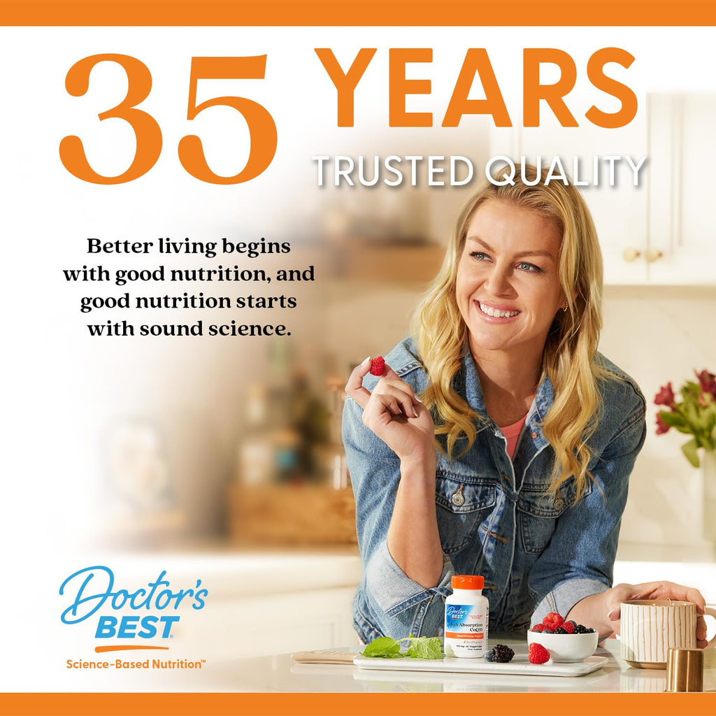Doctor's BEST Fully Active B Complex, Energy & Cellular Support, Non-GMO, Gluten Free, Soy Free, Vegan 30 Veggie Caps,(Pack of 2)
