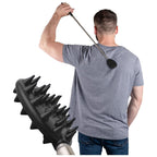 Cactus Scratcher Extendable Big Stick Back Scratcher - Extends 29" Long Double Sided Retractable Scratching Tool for Hand, Neck, Head, and Body - Universal Gift for Family, Pets, and Friends, Black