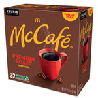 McCafe Premium Roast, Keurig Single Serve K-Cup Pods, Medium Roast Coffee Pods, 32 Count