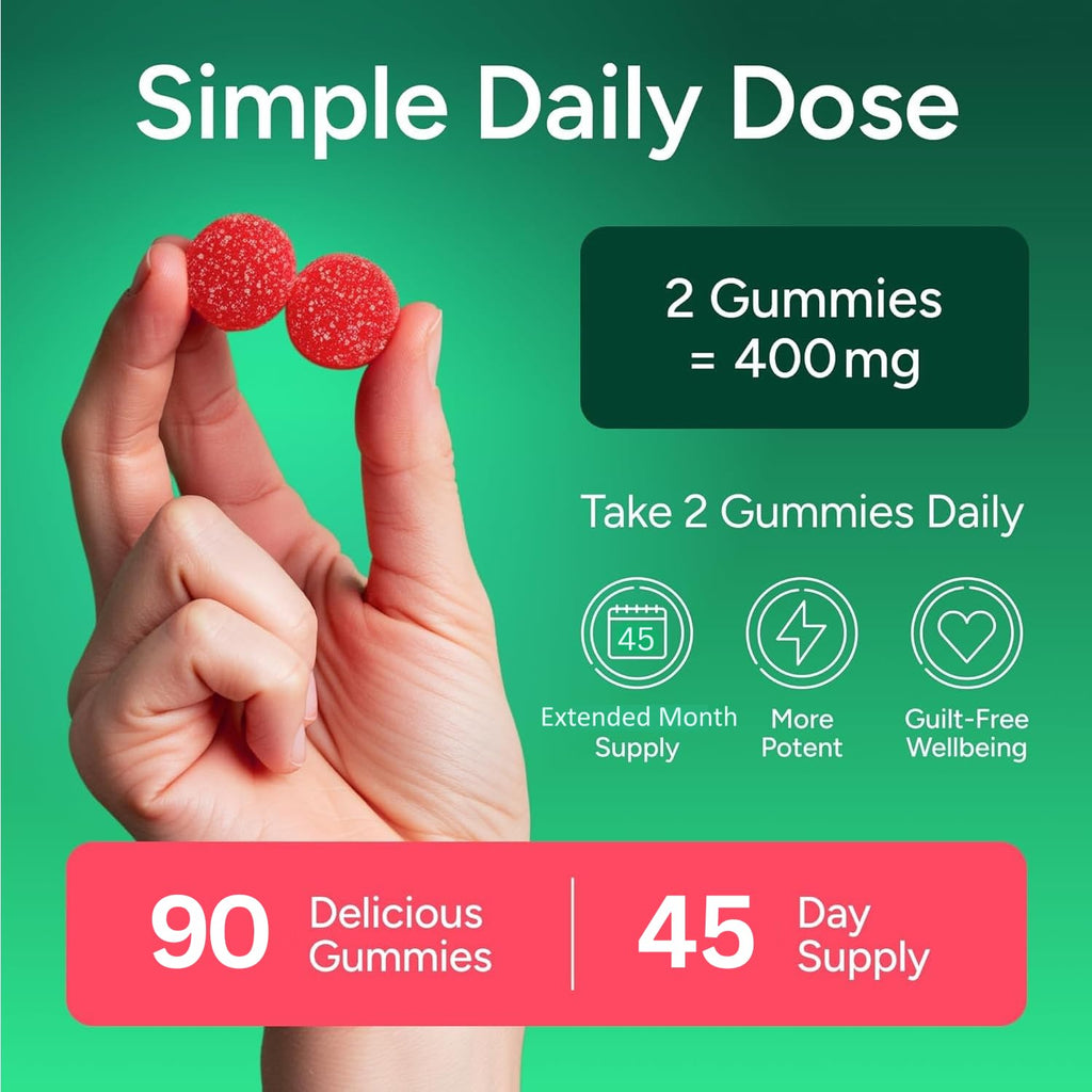 Sugar-Free Berberine Gummies with Apple Cider Vinegar, Cinnamon & Milk Thistle - Appetite Control and Detox for Women and Men - Natural Hunger & Craving Control - 90ct
