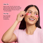 grace & stella Award Winning Moisturizing Under Eye Masks (24 Pairs, Pink)