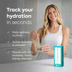 Diagnox Health Hydration Test Strips, Specific Gravity Urine Test Strips to Track Hydration Levels, Instant Results in 45 Seconds, Individually Wrapped Dehydration Testing Kit, 30 Tests