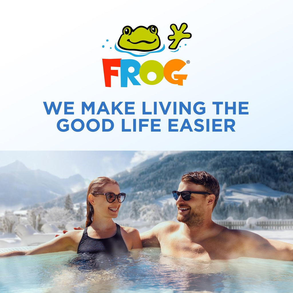FROG @Ease Replacement SmartChlor Cartridge 3 Pack with Total Alkalinity Increaser & 1 Pack of Maintain for use with Hot Tub FROG @Ease Floating System