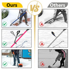 Universal Shovel Handle Extension, Ergonomic Attachment for Gardening Tool