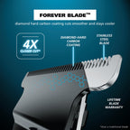 Wahl USA Pro Series High Visibility Skeleton Style Trimmer, Lithium-Ion Cordless USB Rechargeable All in One Shaving & Close Cutting Beard Trimmer for Men with Near Zero Gap Blade – 3026018