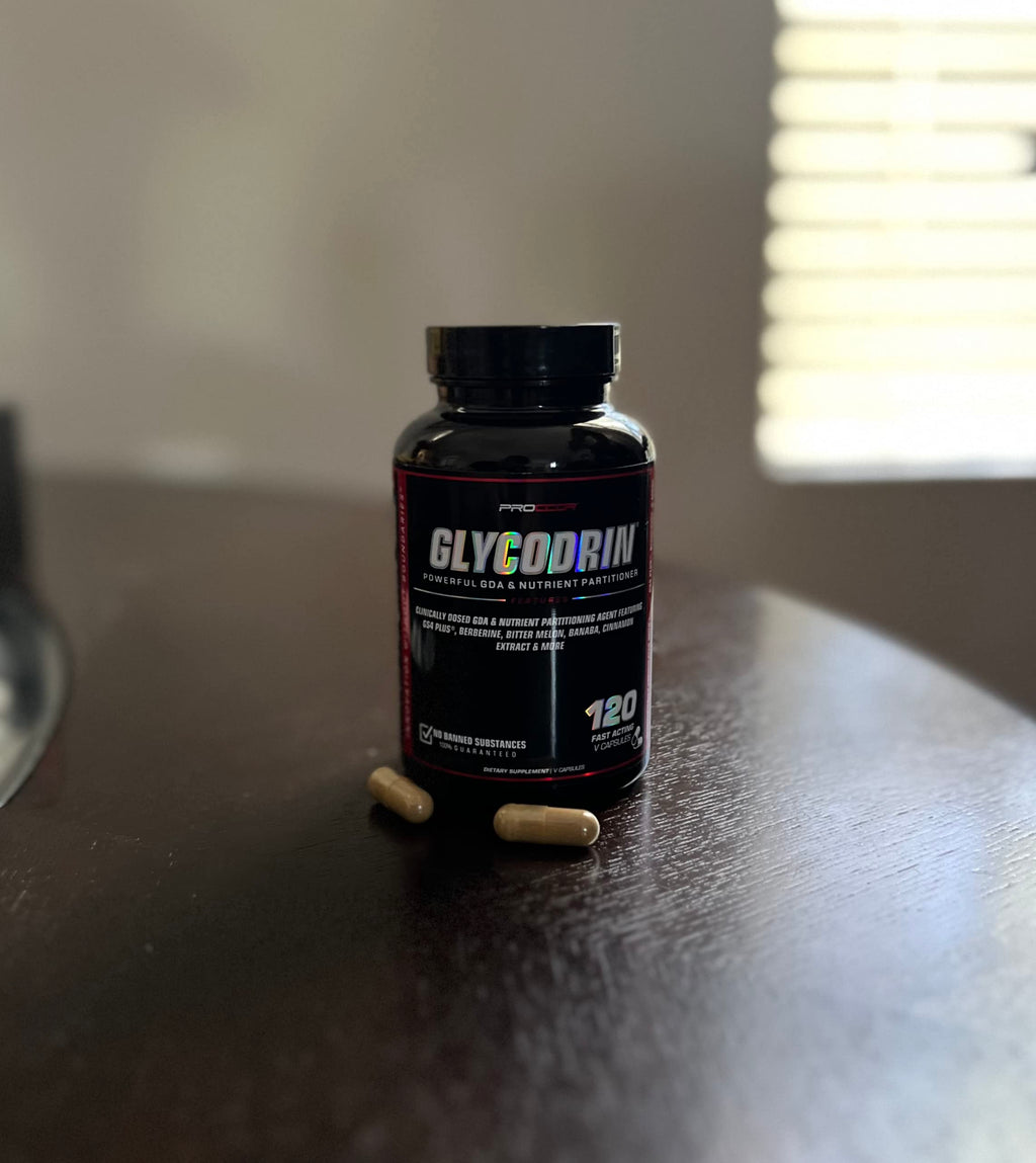 PROCCOR GLYCODRIN - GDA with Berberine, Cinnamon, Banaba, Bittermelon, Panax Ginseng, GS4 Plus and More; 120 V Capsules (60 Servings), Gelatin-Free