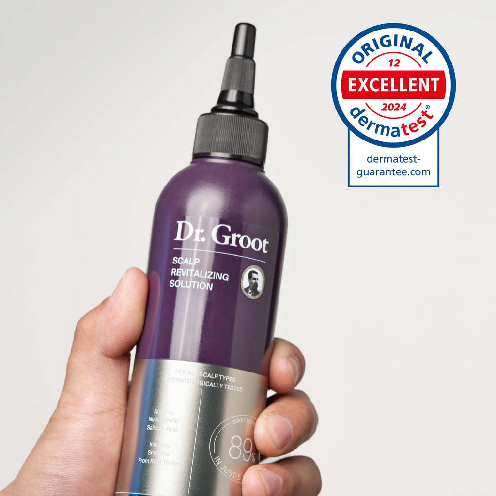 Dr. Groot Miracle in Shower Treatment for Hair Loss - Korean Care 5-Second Smoothing Solution With Rosemary Oil, Moisturizing Scalp Revitalizing Rinse